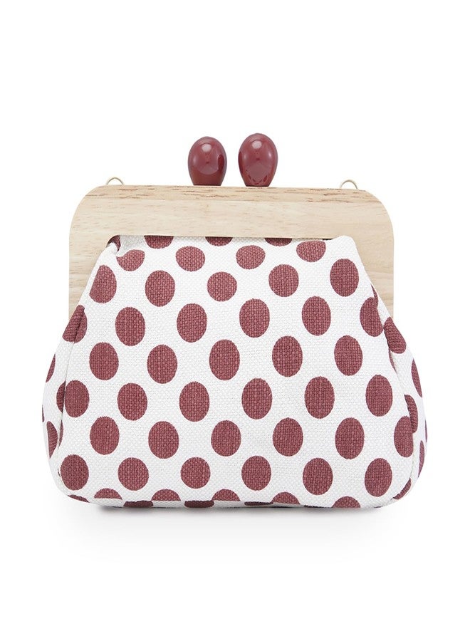 كابريس حقيبة يد صغيرة من كابريس ميندي | حقيبة يد متعددة الاستخدامات للنساء بأحزمة قابلة للتعديل والفصل، وإغلاق بقفل ضغط | حقيبة يد أنيقة | مثالية للحفلات وحفلات الزفاف والمناسبات الخاصة (أحمر) - Image 2